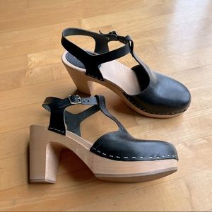 Swedish Hasbeens - T-Strap Sky High